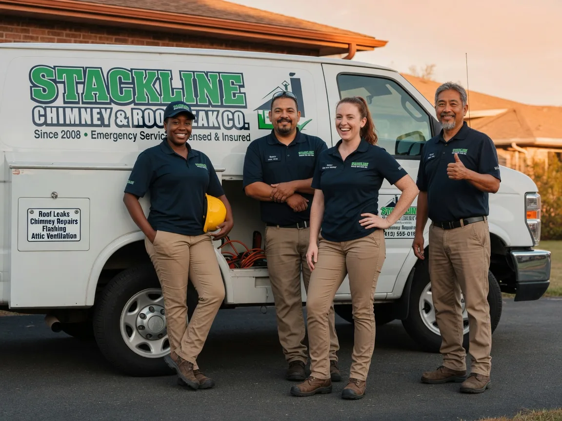 Chimney flashing repair company in Dameron, MD